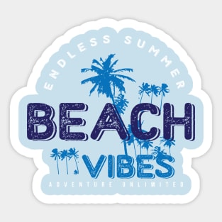 Beach Vibes Endless summer Sticker